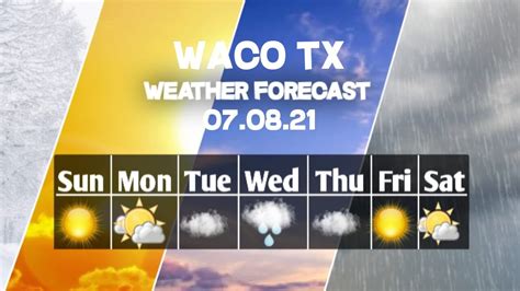 7 day weather forecast waco texas